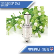 [SXKBR006] SXK BORO RBA – QUBIX WITH CHAMBER CAP SET STAINLESS STEEL