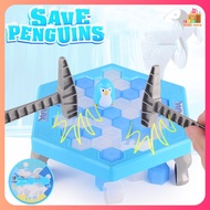 Large penguin rescue icebreaker toy