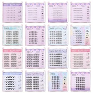 【Free Tweezers】Glue Free False Eyelashes, Natural Self-Adhesive Lashes, Magnetic Eyelash, NO Glue La