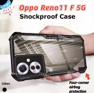 เคสกันกระแทก Case OPPO Reno11F 5G เคสหลังใส ขอบนิ่มหลังแข็ง เคสโทรศัพท์ เคส Oppo Reno11f 5G เคส PC+T