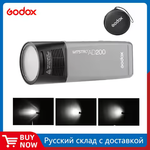 Godox H200R Ring Flash Head Separation Extension Head Portable with Spiral Flash for Godox AD200 Fla