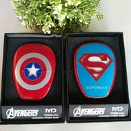 12000mAh Avengers Superman Captain America Portable Powerbank Phone Charger