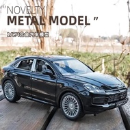 1:24 Porsche Cayenne S Turbo SUV Alloy Car Model Diecasts Metal Toy Car Model Simulation Sound Light