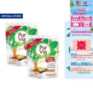 [2 ถุง] Pur Via Sugar Blend เพอร์เวีย น้ำตาลผสมหญ้าหวาน ขนาด 250 กรัม -50% แคลอรี