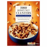 Tesco Honey Nut Clusters with Milk Chocolate 500g
