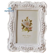 6 Inch Retro White Photo Frame Photo Display Photo Frame Poster Home Decoration Wall Hanging Photo F