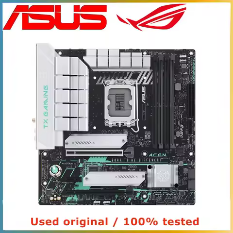 For ASUS TX GAMING B760M WIFI D4 Motherboard DDR4 WIFI6 PCIe 128GB PCIe 4.0 M.2 USB3.2 Gen2 Type-C f