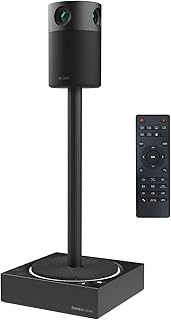 Innex Omni AI Built-in 4K 360 All-in-one Video Conference Camera, Multiple AI Mode, 4 mics and 2 Spe