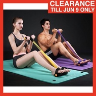 (ENHANCED VERSION) Gym Fitness Yoga Sit-up Equipment Pull Up Rope Elastic Band Pullup Sit Up Home Gy