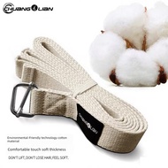 Iyengar Yoga Stretch Belt Non Stretch Cotton Belt Professional Strain Yoga Rope Auxiliary Tool 2 5 A