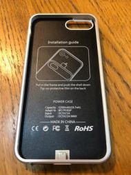 巴布屋-iPhone6S Plus行動電源保護殼（二手）