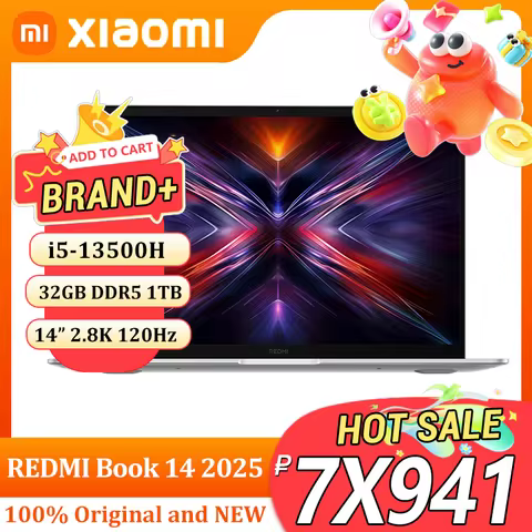 Xiaomi REDMI Book 14 2025 i5-13500H 32GB+1TB 14inch 2.8K 120Hz Screen