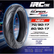 Y15ZR/RS150/LC135/Y16ZR TAYAR IRC TUBELESS TYRE IZ-S SUPERSPORT S99 Tayar 120/70-17,110/70,100/80,90