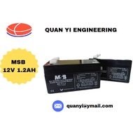 MSB Battery MS12-1.2 (12V 1.2AH)