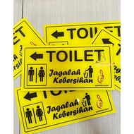 ACRYLIC NAME PLATE TOILET NAME PLATE / NAME PLATE