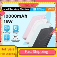 ShopLah Anker MagGo CCC Power Bank 10000mAh 3C Power Bank Qi2 15W Magnetic Portable Wireless Charger