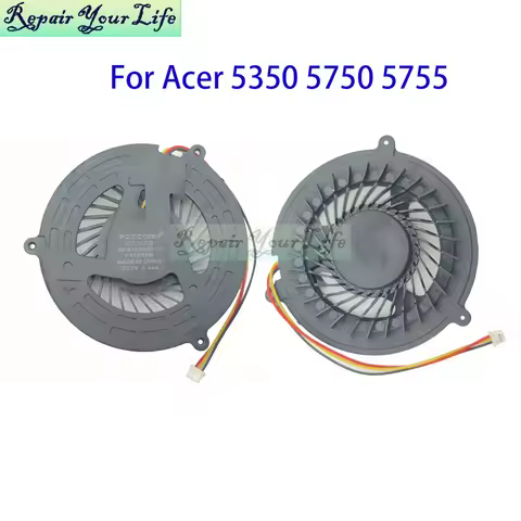 Notebook Cooler CPU Fan For Acer Aspire 5350 5750 5755G V3-551 V3-571G E1-531 Cooling Radiator NFB73