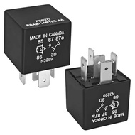 New 2Pcs P6SDT FOAB-14B192-AA Automotive Relay - 5-Pin 40A 12VDC,Replacement F0AB-14B192-AA Electric