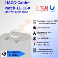 Ubiquiti UACC CAT6A 0.15-15m Length - White Cat 6a Cable Ethernet Cable