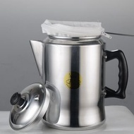 3L港式奶茶壺 套裝（一套）咖啡壺沖茶壺拉茶壺 絲襪奶茶壺 Aluminum Milk Tea Pot Coffee Pot Milk Tea Maker with Lid Coffee Pitche