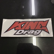 KING DRAG Stickers Universal For All Motorcycle