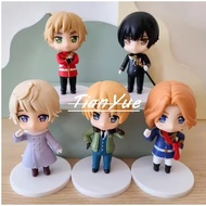 Hetalia Axis Power 5pcs/set Anime Figure Feliciano Vargas Hetalia World Stars 10CM PVC Action Figure