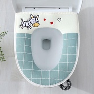 ◙﹉Penjualan panas linen empat tandas tempat duduk tandas kusyen tandas kerusi zip tempat duduk tandas kalis air penutup