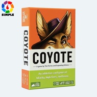 Exploding Kittens Coyote Created by Tim Ferriss | Perfect for Family Fun, Game
