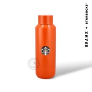 Starbucks Tumbler Beams ORANGE Water Bottle Japan Fashion Brand Stainless Steel 16oz Grande Leak Pro