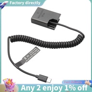 EL14 Dummy Coupler Battery Type-C Spring Cable for  D3100 D3500 D5100 D5200 D5300 D5600 P7000 P7100 
