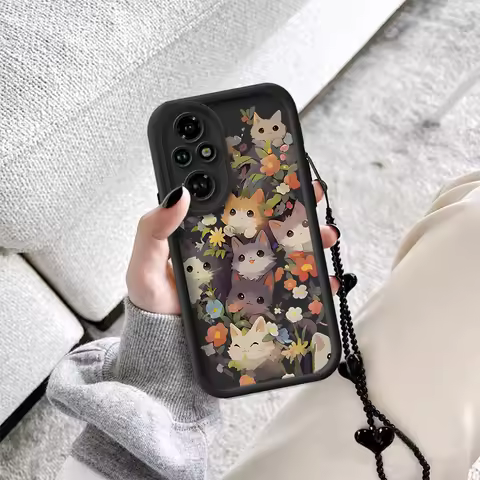 200 Lively cat Sky Eye Bracele Phone Case For Honor 200Lite 200 X9B 9XPro X6B X6A 50 200Pro 90 X8B M