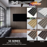SMJ Concept® SS Series Fluted Wall Panel 132x15x2950mm | Waterproof & Eco-Friendly for Interior Wall