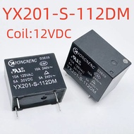 4 Pins 5A/10A Relay YX201-S-105DM/106DM/112DM 32F-1A