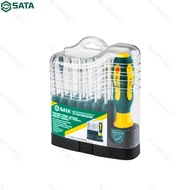SATA ชุดไขควงเปลี่ยนได้ 16 ชิ้น 16pc Interchangeable Screwdriver Set