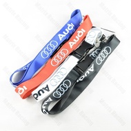 Audi Car Logo Cellphone Lanyard Keychain ID Holder - JDM Style Accessories for A3, A4, S4, Q5, and M