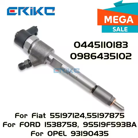 Nozzle Injection 0445110183 0986435102 Diesel Injector 0 445 110 183 for FORD OPEL 71794966 55197124