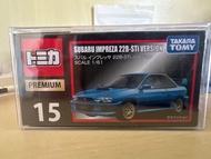 Tomy tomica premium 絕版紅盒#15 Subaru 22B Sti-version