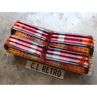 NEW HELLA ULO W201 190E REAR BRAKE TAIL LAMP LIGHT LENS ONLY MERCEDES BENZ