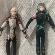 Genshin Impact Kaveh Alhaitham Furina Doll Anime Game Merch Abstract Small Plush Toy Wires on Hands 