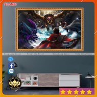 Gaming Wall Stickers (LOL) League Of Legends -SLGM67- 3d Paintings For Gamers - Song Long Decor