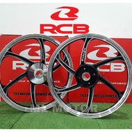 RACING BOY RB SPORT RIM SP688 EX5 Black F/R-140x17 ORIGINAL 100%