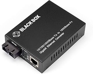 Black Box Gb ETH MED Conv 10/100/1000Mb COP to 1000Mb MM 850nm 0.5km SC
