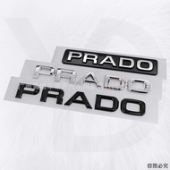 Rear Trunk PRADO Letter Emblem Badge Sticker For Toyota Prado Modified Tailgate Car Body Decor Decal