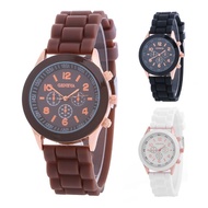Geneva Silicone Jelly Wrist Watch Rubber Korea Fashion Watch