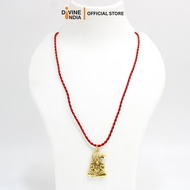 Hanuman Brass Locket | Bajrangi Hanuman Pendant With Free Necklace Cord Rope