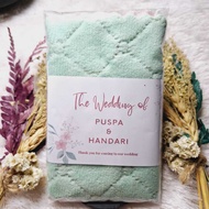 Souvenir Handuk Kecil Nikahan, Aqiqah, Khitan, Ulta