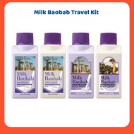 Milk Baobab Travel Kit – 3 Scents (White Musk, Baby Powder, White Soap) – Milk Baobab