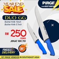 YES 2022 SET PIRGE DUO GG - Pisau Sembelih 10" 34105 - Pisau Butcher 34101