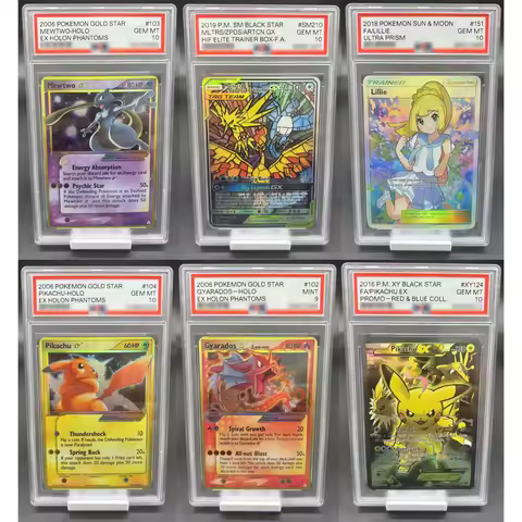 Diy Giratina Gyarados Mewtwo English Rating Card Lugia Copy Version Self Made Classic Game Anime Col