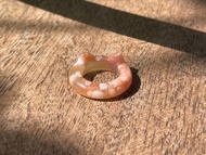 橙花果凍─櫻花瑪瑙。貓耳甜甜圈。戒圈。跑環